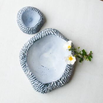 Hic Ceramics Cloud Recif Small Plate, 3 of 6