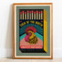 Cock Of The North Matchbox Art Print Poster, thumbnail 3 of 4