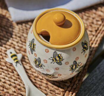 Busy Bee Honey Jar And Spoon, 2 of 5