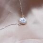 Irregular Shape Keshi Pearl Necklace Sterling Silver, thumbnail 7 of 11