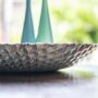 Peacock Design Glass Bowl, thumbnail 5 of 6