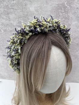 Dried Flower Purple Crown, 3 of 7