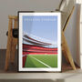 Arsenal Fc Emirates Stadium North Bank Poster, thumbnail 1 of 9
