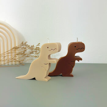 Trex Tyrannosaurus Rex Candles Dinosaur Gifts, 5 of 12