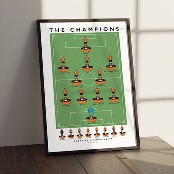 Dundee United The Champions 23/24 Poster, 3 of 7