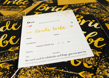 Bride Tribe Hen Party Invitations, 8 of 8