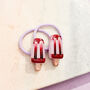 Ice Lolly Ponytail Hair Tie Set, thumbnail 1 of 2