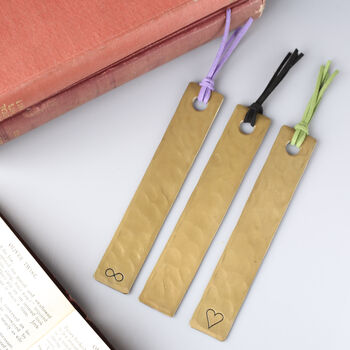 8th Anniversry Bronze Bookmark With Tassel, 2 of 10