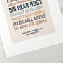 Endearing Father Personalised Print, thumbnail 5 of 7