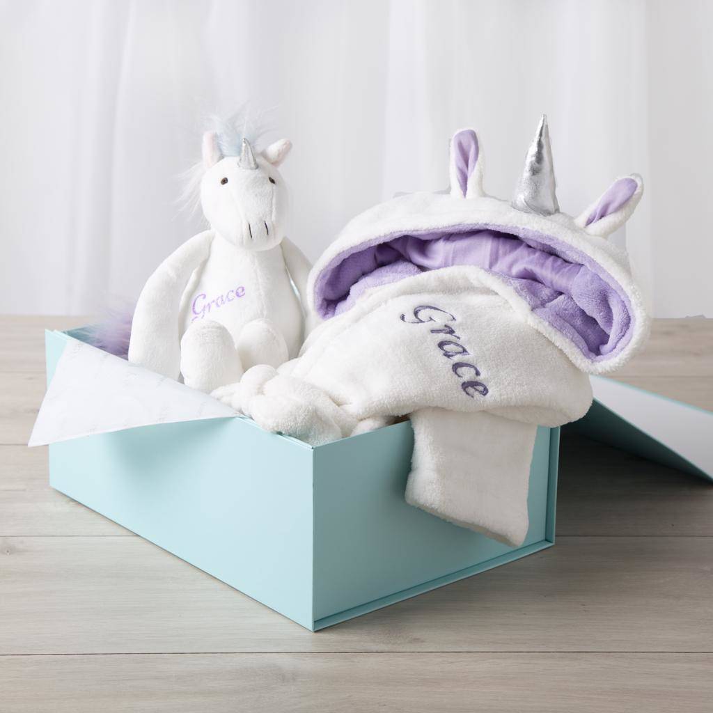 personalised unicorn toy box