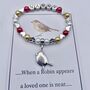 Personalised Memory Bracelet Remembrance Charm Bracelet, thumbnail 8 of 12