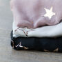 Rose Gold Metallic Printed Star Summer Scarves, thumbnail 3 of 12