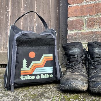 Personalised Take A Hike Boot Bag, 4 of 8