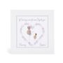 Personalised Nanny Glitter Pebble Picture, thumbnail 2 of 3