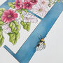 H Is For Hollyhocks Botanicall Initial, Personalised, thumbnail 4 of 6
