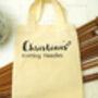 Bamboo Knitting Needles Set In Personalised Bag, thumbnail 4 of 7