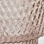 Silma Handmade Blush Pink Glass Vase, thumbnail 2 of 4