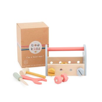 Wooden Tool Box Children’s Toy, 4 of 4