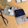 Folding Linen Sewing Kit With Notions, thumbnail 3 of 6