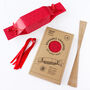 Six Reusable Eco Crackers 'Christmas Red' Design, thumbnail 5 of 8