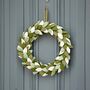 Felt Greenery Christmas Wreath, thumbnail 1 of 3