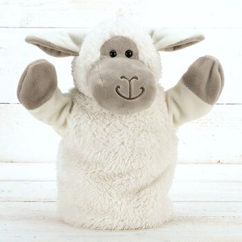 Sheep Soft Toy Plush Hand Puppet, 2 of 4