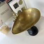 Vintage Salter Staffordshire Cast Iron Kitchen Scales With Brass Weights, thumbnail 3 of 5