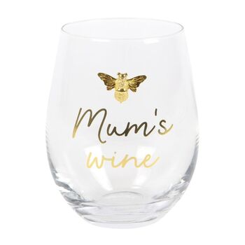 Mum's Wine Glass, 2 of 4