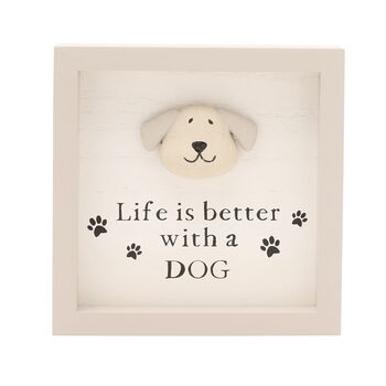 Life Is Better With A Cat/Dog Framed Plaque, 6 of 10