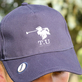 Personalised Golf Swing Cap With Ball Marker For Him, 7 of 8