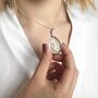 Personalised Sterling Silver Locket Necklace For Photos, thumbnail 2 of 12