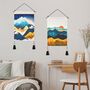 Two Pack Forest Mountain Nature Landscape Tapestries, thumbnail 2 of 7