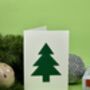 Lego Compatible Christmas Tree Card, thumbnail 2 of 5