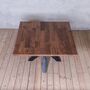 Squere Walnut Table With Spider Legs, thumbnail 1 of 5