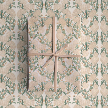 Vintage Floral Mother's Day Wrapping Paper, 2 of 4