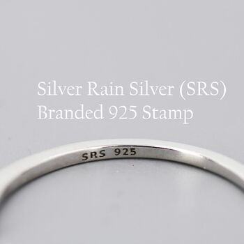 Minimalist Butterfly Ring In Sterling Silver, 2 of 11