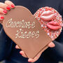 Large Cupid's Bow Chocolate Heart, thumbnail 1 of 4