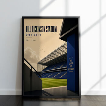 Everton, Hill Dickinson Football Stadium Poster, 2 of 5