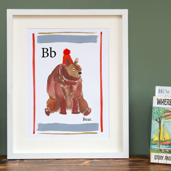 B Is For Bear Print, 2 of 5