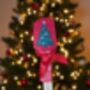 Personalised Christmas Silicone Spatula Festive Baking, thumbnail 2 of 8