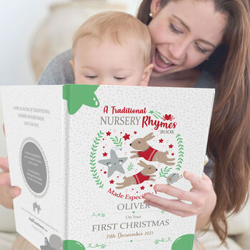 Personalised First Christmas Gift Book For Baby, 2 of 10