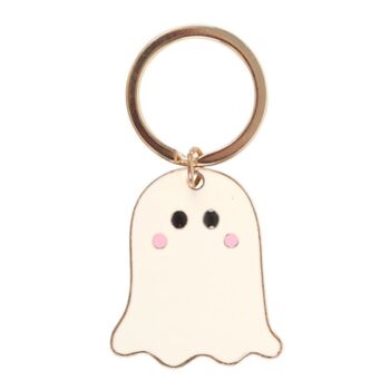'The Ghost With The Most' Glow In The Dark Keyring Perfect For Halloween Lovers, 2 of 4