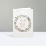 Floral Personalised Greeting Card, thumbnail 9 of 9