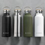 Personalised Insulated Water Bottle With Bamboo Lid, thumbnail 8 of 9