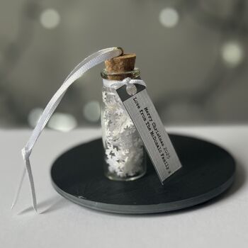 Miniature Christmas Snowflake Personalised Decoration, 6 of 12
