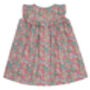 Louise Floral Printed Frill Dress, thumbnail 1 of 4