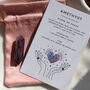 Amethyst Crystal Point For Calm And Spirituality, thumbnail 2 of 4