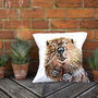 Inky Beaver Large Luxury Cushion And Pad, thumbnail 3 of 4
