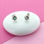 Detailed Opal Stud Earrings, thumbnail 1 of 2