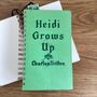 'Heidi Grows Up' Upcycled Notebook, thumbnail 1 of 6